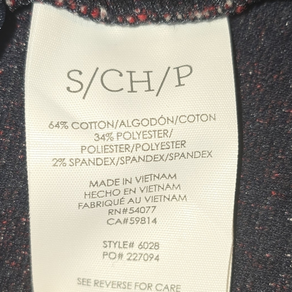 Cabi Patchwork Cotton Blend Blazer - image 4